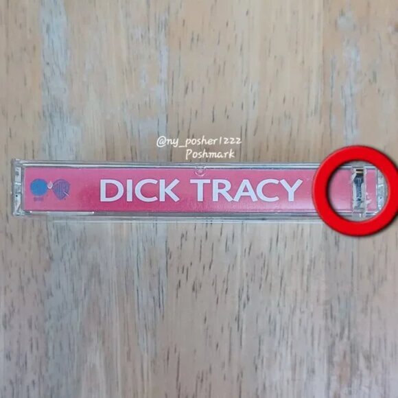 *𝓥𝓲𝓷𝓽𝓪𝓰𝓮 Dick Tracy Motion Picture Movie Soundtrack Cassette Tape - Picture 4 of 9